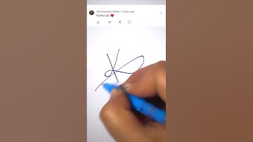 Kishor name signature #handwriting #ytshorts #shortsfeed #ytviral #signature #viralvideo #shorts