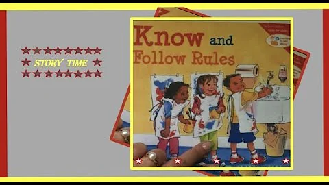 Know and Follow Rules by Cheri J. Meiners.