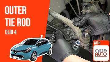 How to replace the outer tie rod Clio mk4 🚗