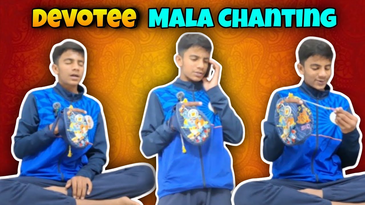 Types of Devotee Mala Chanting 🤣 | Spiritual Funny Video || Dharmik ...