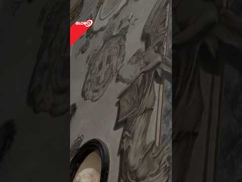 Video Cancellato il volto della Meloni dall'affresco a San Lorenzo in Lucina