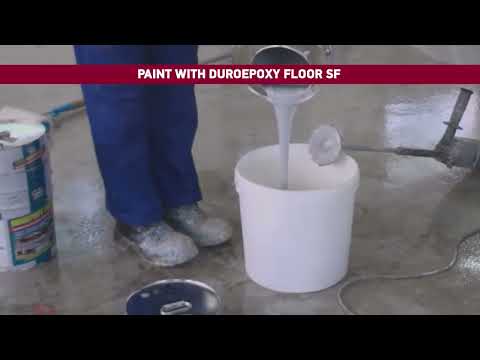 DUROEPOXY FLOOR SF - Two-component epoxy paint, without solvents