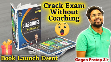 Two Surprises Revealed 💥!!  Arithmetic Class Notes Book Launch Event | Gagan Pratap Sir
