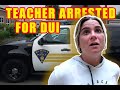 Bodycam DUI Arrest - Teacher, Daughter of NYPD Officer Arrested for DUI
