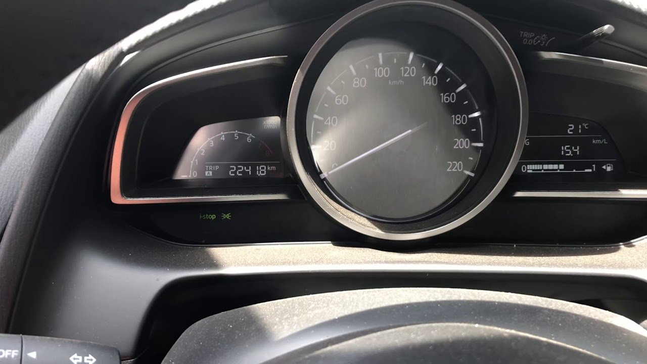 I stop mazda