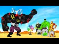 Rescue SUPERHEROES HULK Family &amp; IRONMAN, BLACK ADAM vs DEVIL BATMAN : Returning from the Dead