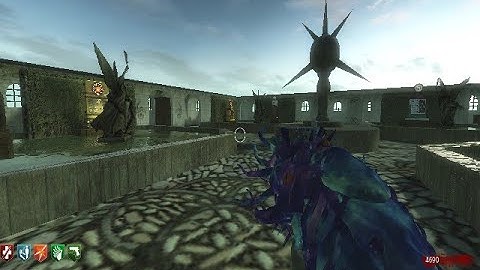 Courtyard of the Dead! Apothicon Servant in World at War custom map!