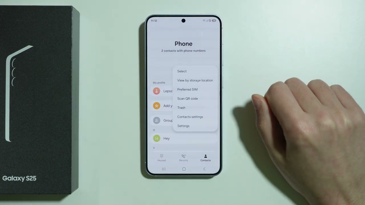 Samsung Galaxy S25: How to Merge Duplicate Contacts - YouTube