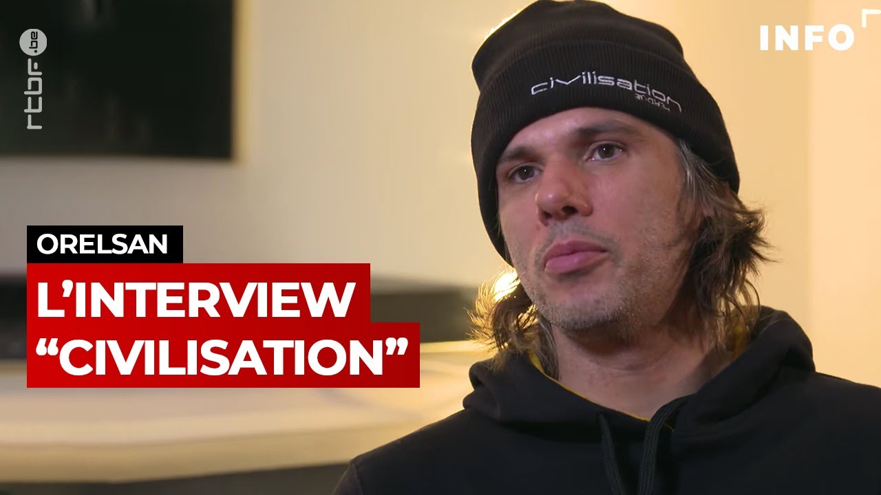 Orelsan : l'interview exclusive pour Civilisation Perdue - JT RTBF 