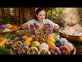 Gigantische bunte Bánh Trôi Nước – So eine Füllung hast du noch nie gesehen!