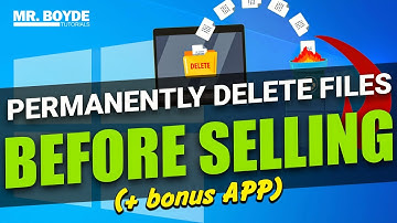 How to Permanently Delete Files on Your Computer Before Selling It