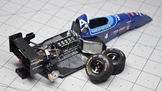 Building a Tyrrell 023 Tamiya 1/20 F1 Scale Model Part 1