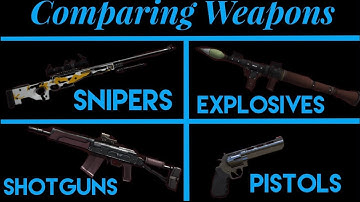 Comparing Weapons In Bullet Force