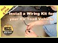 Jeep Towed Vehicle Wiring & Charge Line Install With Hopkins RV Toad 56200 and Roadmaster Charge Kit