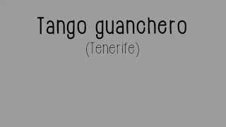 Tango guanchero o jerreño (tambor)