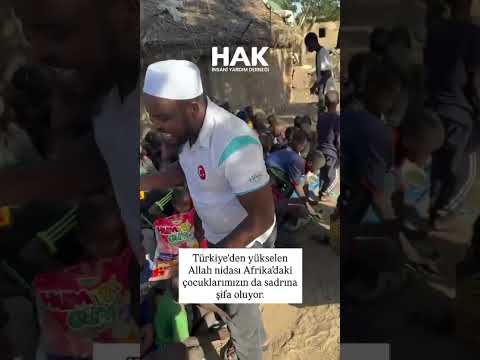Türkiye'den yükselen Allah nidası Afrika’daki çocuklarımızın da sadrına şifa oluyor