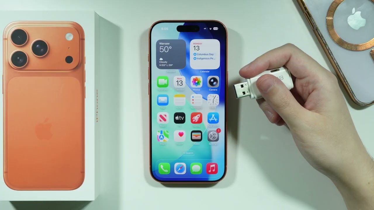 Поддерживает ли iPhone 17 Pro/Pro Max OTG?