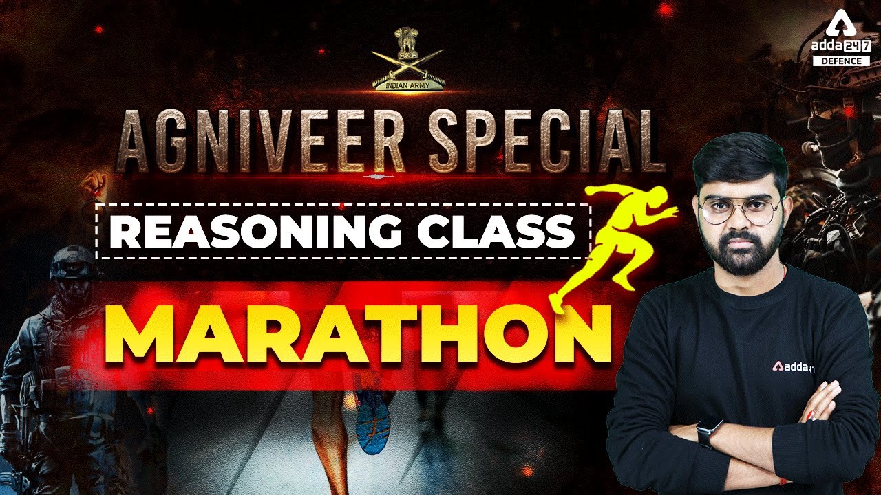 Airforce/Army/Navy Reasoning | Airforce Y Group Reasoning Class | Agniveer ReasoningMarathon