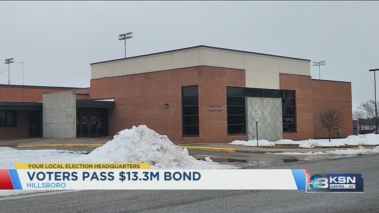 Voters pass $13 million bond for Hillsboro USD 410
