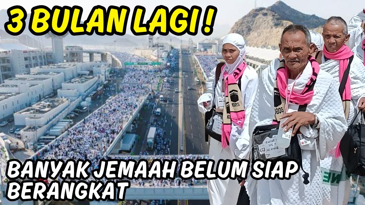 3 Bulan Lagi Berangkat! Tapi Banyak Calon Jemaah Haji 2026 Belum Siap