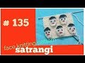 Face knitting pattern for kids  135  satrangi