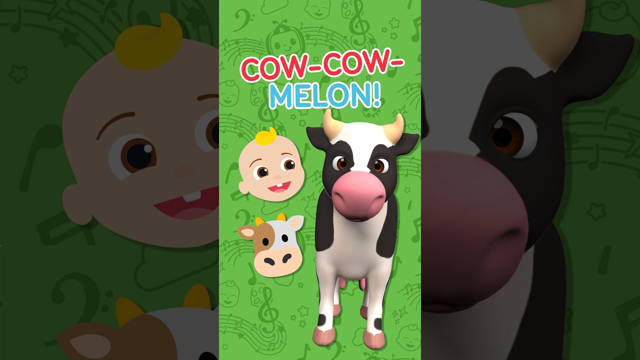 Why Did the Cow Cross the Road? 🐮❓ To Eat CARROTS! 🥕 #cocomelon #animals