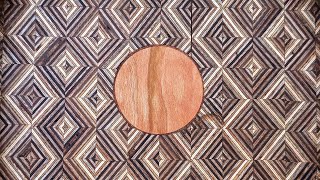 Patterned Plywood Endgrain Inlay // Woodworking Project