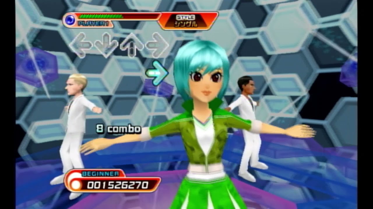 DDR HOTTEST PARTY】1, 2 Step【BEGINNER】 - YouTube