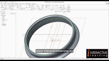 Creo Parametric - Sketch first and then execute the Rotate command