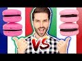 DUEL RECETTE MACARON FRANÇAIS VS ITALIEN - CARL IS COOKING