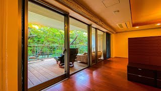 【高級マンション】広尾の森の中を望むルーフバルコニー付きのお部屋。高級住宅街の南麻布に位置する野村不動産の手掛ける分譲マンション。「プラウド南麻布」