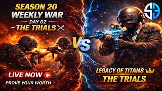 [HINDI] SIGNIFY WEEKLY WAR SEASON 20  I  DAY 2  LIVE  |  #bgmi #bgis @GodLikeEsportss @S8ULGG