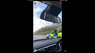 #9thstreet Soze Gets Arrested By Armed Police On The Motorway (Held At Gunpoint)