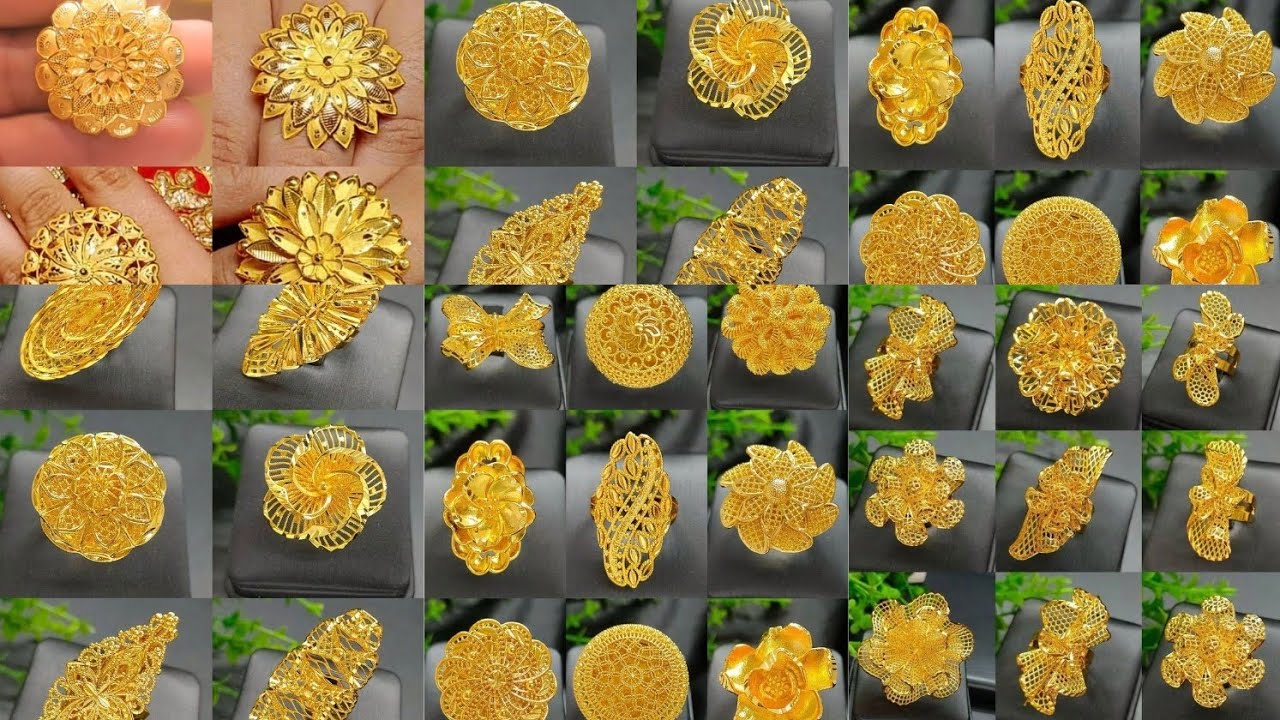New Gold Ring Designs For Women's With Price || Daily Use RingDesignGold 