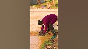 Clogged Clogs Culvert Drain Removal Leave In Trash Rack