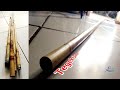 Membuat Joran Pancing Tegek super panjang dari bambu sambung , unik dan simple