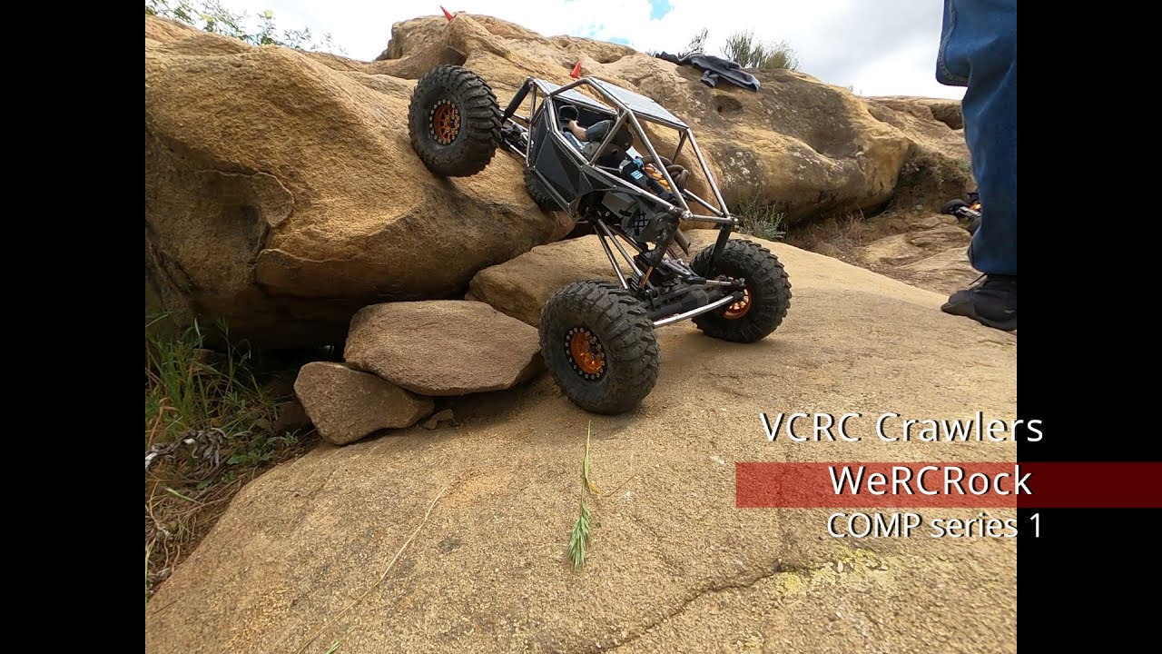 RC Scale Crawling VCRC  WE RC Rock  short clip (Kristian Clip 1)