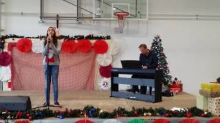 Video thumbnail of "Sonia Doghi - Have yourself a Merry little Christmas,  and Chestnuts roasting on an open fire"