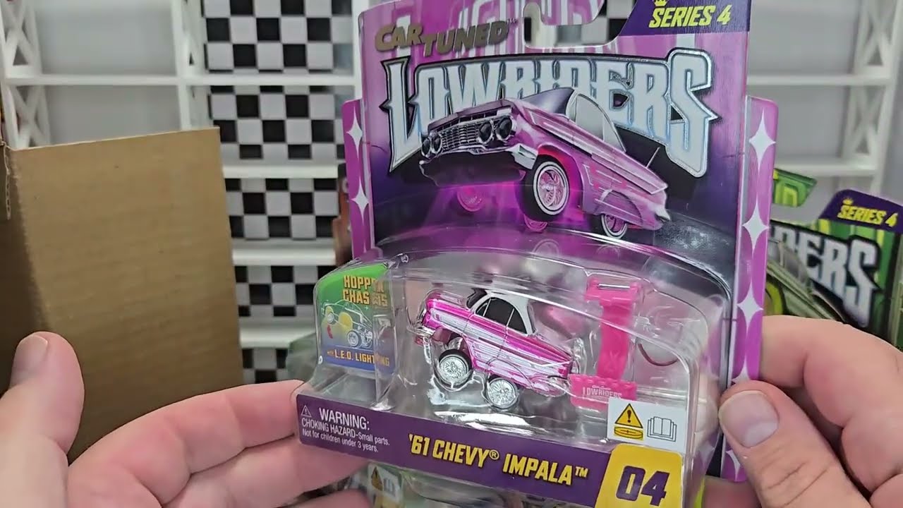 Unboxing: Car Tuned - Lowriders - Series 4 - YouTube