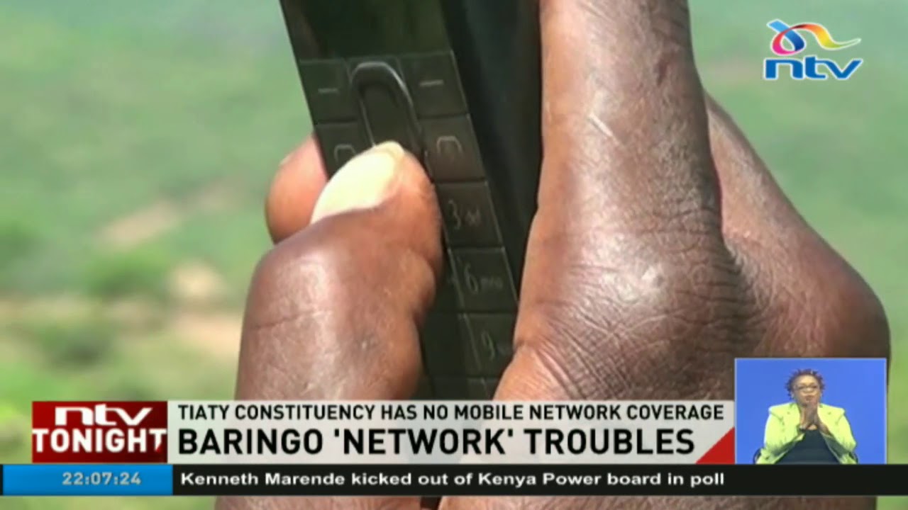 A village in Kenya where mobile network coverage is just but a dream