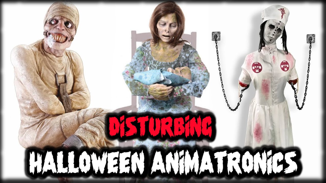 Top 10 Most DISTURBING Halloween Animatronics | THE MOST HORRIFYING HALLOWEEN PROPS EVER