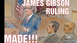 GLIMPSE @ JAMES GIBSON & HIS COURT HIGHLIGHTS FROM HISTORIC RULING