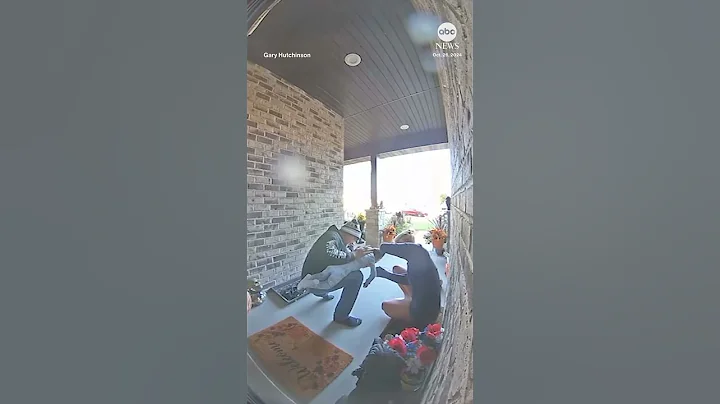 Neighbor seen on doorbell camera saving child from choking