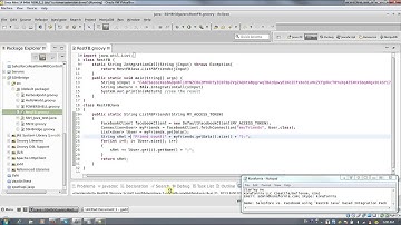 Salesforce Extension Integration Java Groovy (Part 3: 3rd party Jar - query Facebook using RestFB)