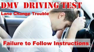 Drive Test Error!  Can you recover from a wrong turn Guide