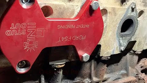EZ Stud Out Ford 5.4 exhaust studs removal