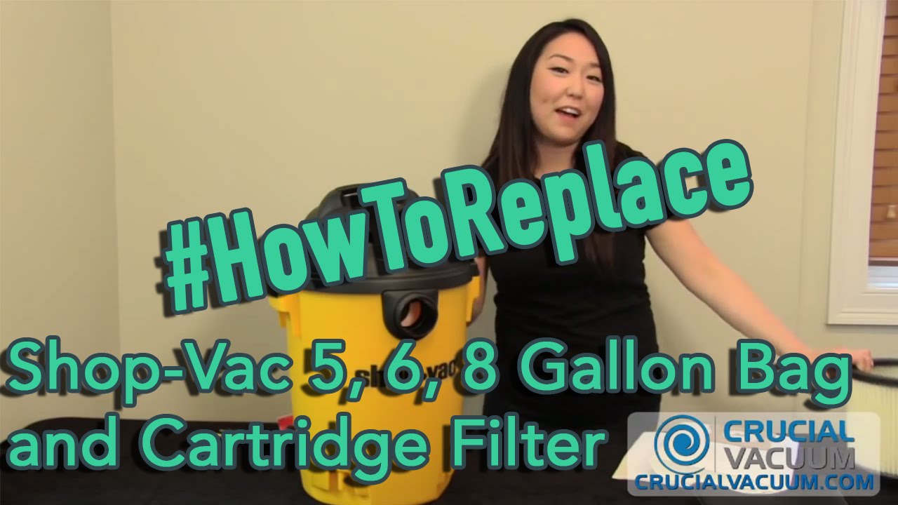 Shop-Vac 5 6 8 Gallon Bag and Cartridge 