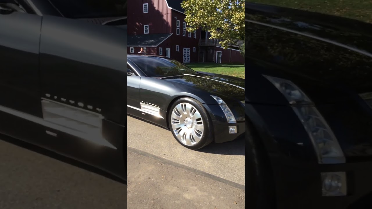 Cadillac Sixteen Concept car running at Gilmore Auto Museum 2014