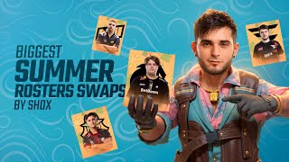 Biggest CS2 Roster Moves This Summer – With Shox #skinclub