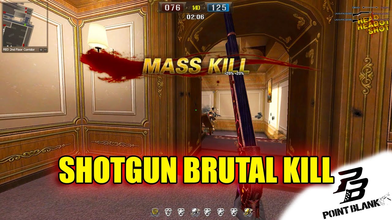 SHOTGUN BRUTAL KILL | Point Blank - YouTube